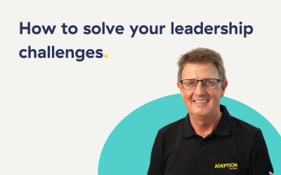 How to solve your leadership challenges