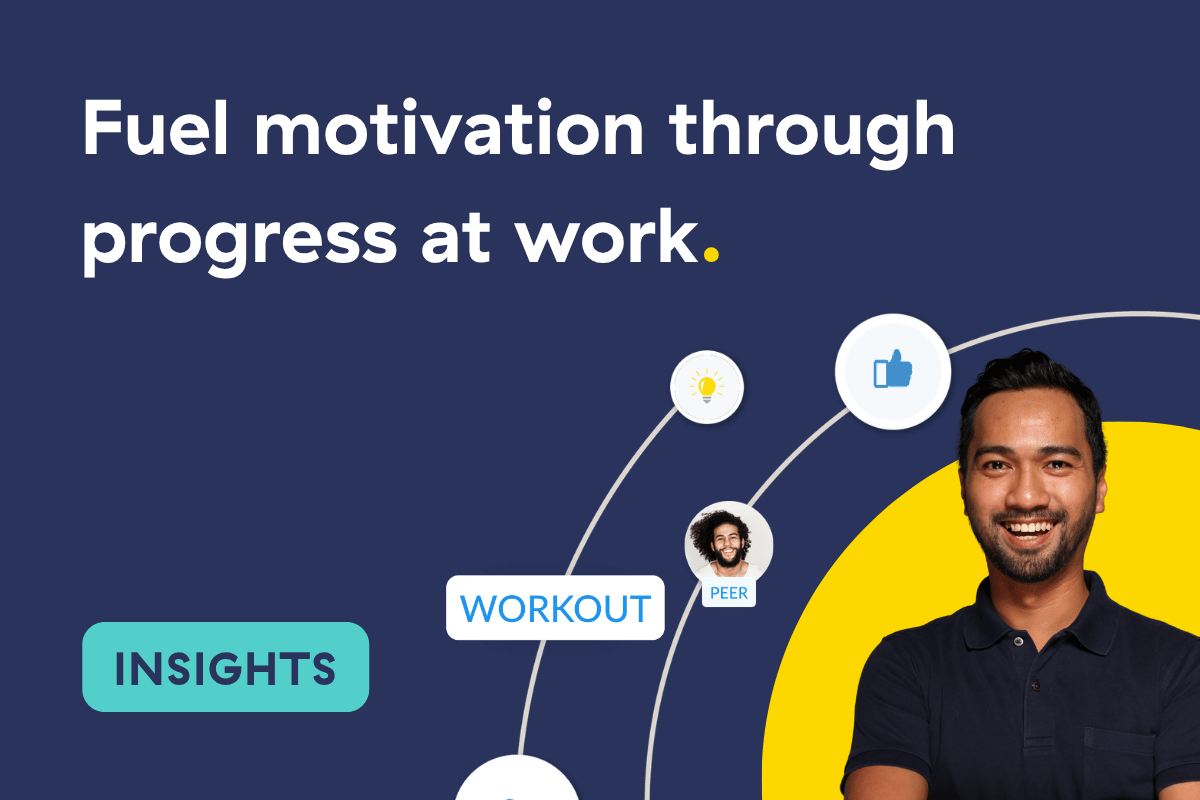 Fuel motivation through progress at work